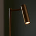 Endon 99774 Dedicated Reader 1lt Floor Warm brass plate 4W LED (COB) Warm White - westbasedirect.com