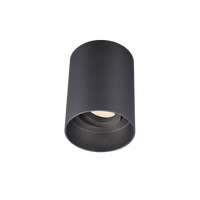 Aurora AU-SM2BLK Baffled Adjustable Surface Mount GU10 Downlight Black