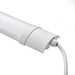 Saxby 99817 Reeve 2 4FT IP65 33W Opal & gloss white pc 33W LED module (SMD 2835) Daylight White - westbasedirect.com