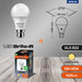 Brite-R 5W B22 BC GLS LED Bulb Warm White 3000K - westbasedirect.com