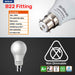 Brite-R 12W B22 BC GLS LED Bulb Cool White 6500K - westbasedirect.com