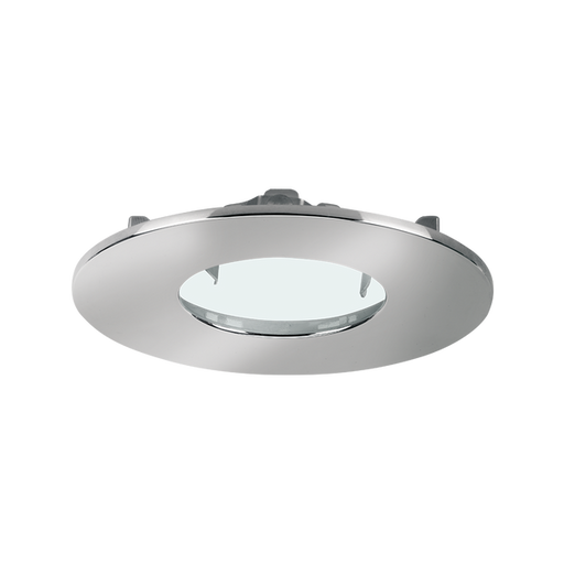 Aurora AU-BZF93PC EFD Pro Fixed IP65 Aluminium Flat Bezel for AU-DLM981 Polished Chrome - westbasedirect.com