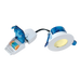 Aurora AU-R61W/30 5.5W LED IP65 Fixed Dimmable Fire Rated Downlight FastRFix CRI90 White 3000K - westbasedirect.com