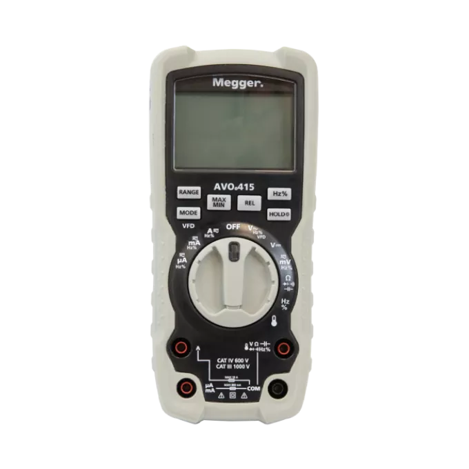 Megger AVO415 Heavy Duty Industrial TRMS Digital Multimeter with VFD