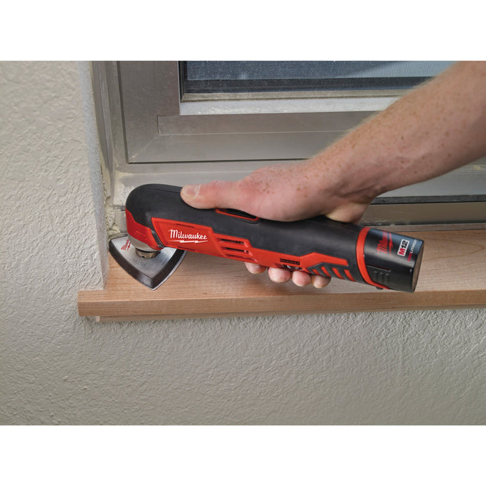 Milwaukee C12MT-402B 12V Sub Compact Multi-Tool, 2x 4.0Ah Batteries, Charger & Tool Bag