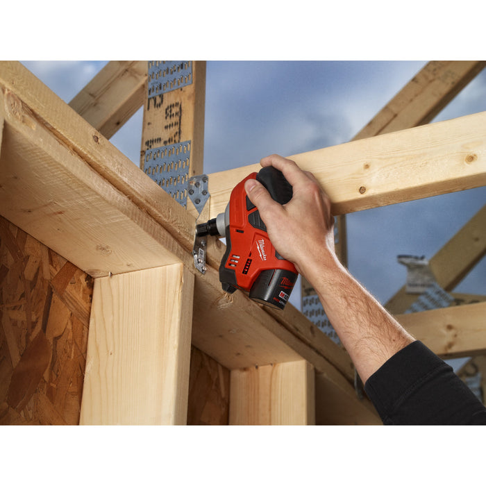 Milwaukee C12PN-0 12V Sub Compact Palm Nailer - Bare Unit
