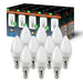 Brite-R 7W E14 SES Candle LED Bulb Warm White 3000K (10 Pack) - westbasedirect.com