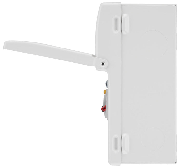 BG Fortress CF12D886 12 Module 6 Way Unpopulated Dual RCD Consumer Unit with 100A Main Switch & 2x 80A Type A 30mA RCD