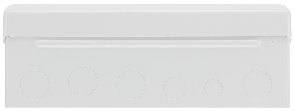 BG Fortress CF12R1S9 12 Module 9 Way Unpopulated RCD Incomer Consumer Unit with 1x 100A Type A 30mA RCD & 1x SPD