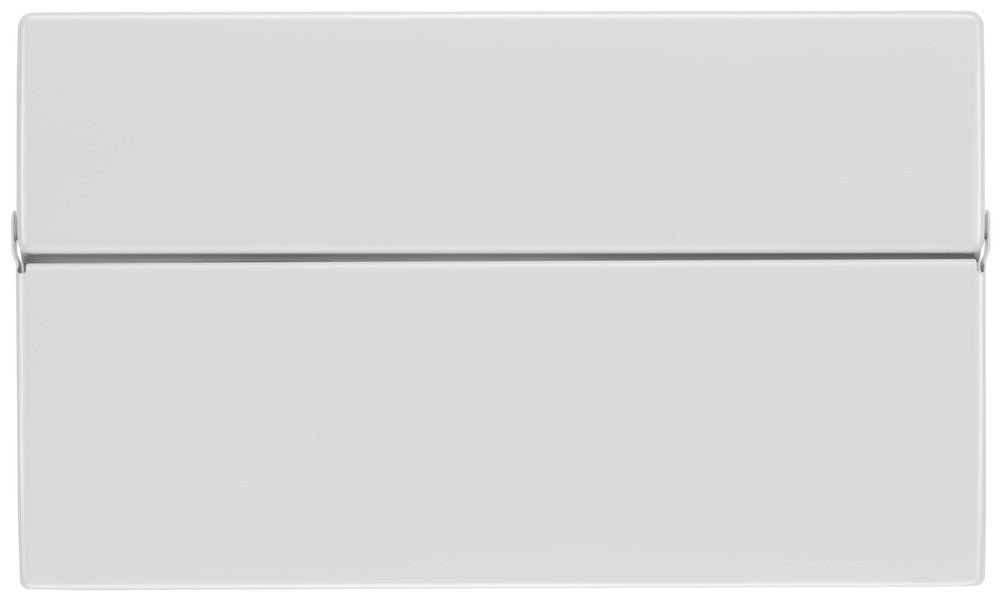 BG Fortress CF16D88S9 16 Module 9 Way Unpopulated Dual RCD Consumer Unit with 100A Main Switch, 2x 80A Type A 30mA RCD & 1x SPD