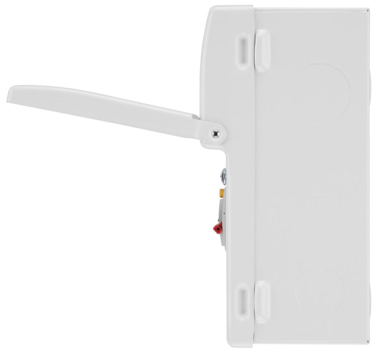 BG Fortress CF16D88S9 16 Module 9 Way Unpopulated Dual RCD Consumer Unit with 100A Main Switch, 2x 80A Type A 30mA RCD & 1x SPD