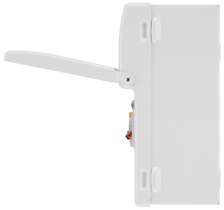 BG Fortress CF19D8813 19 Module 13 Way Unpopulated Dual RCD Consumer Unit with 100A Main Switch & 2x 80A Type A 30mA RCD