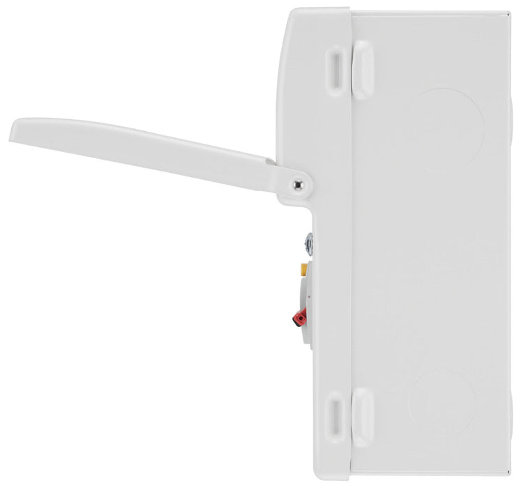 BG Fortress CF22D8816 22 Module 16 Way Unpopulated Dual RCD Consumer Unit with 100A Main Switch & 2x 80A Type A 30mA RCD