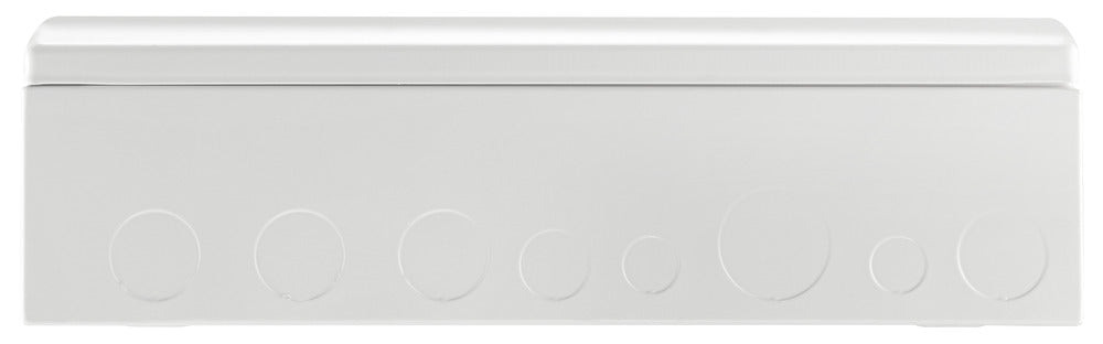BG Fortress CF236MS31 36 Module 31 Way Unpopulated Metal Dual Row Consumer Unit with 100A Main Switch, 100A Terminal Block & 1x SPD - westbasedirect.com