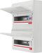 BG Fortress CF236MS31 36 Module 31 Way Unpopulated Metal Dual Row Consumer Unit with 100A Main Switch, 100A Terminal Block & 1x SPD - westbasedirect.com