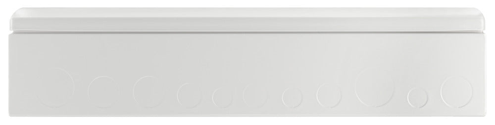 BG Fortress CF248MS43 48 Module 43 Way Unpopulated Metal Dual Row Consumer Unit with 100A Main Switch, 100A Terminal Block & 1x SPD - westbasedirect.com