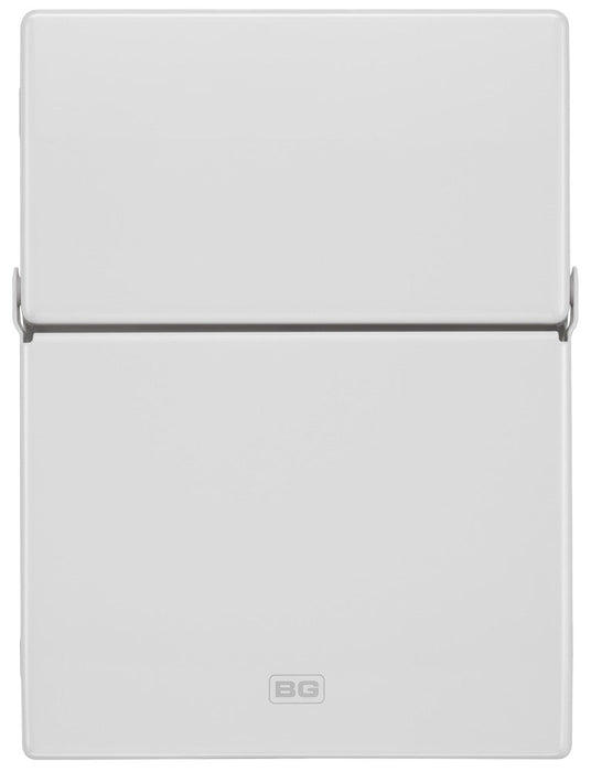 BG Fortress CF5R4P23 Garage Unit - IP20 Metal Enclosure, 40A Type A 30mA RCD, 6+32A MCB