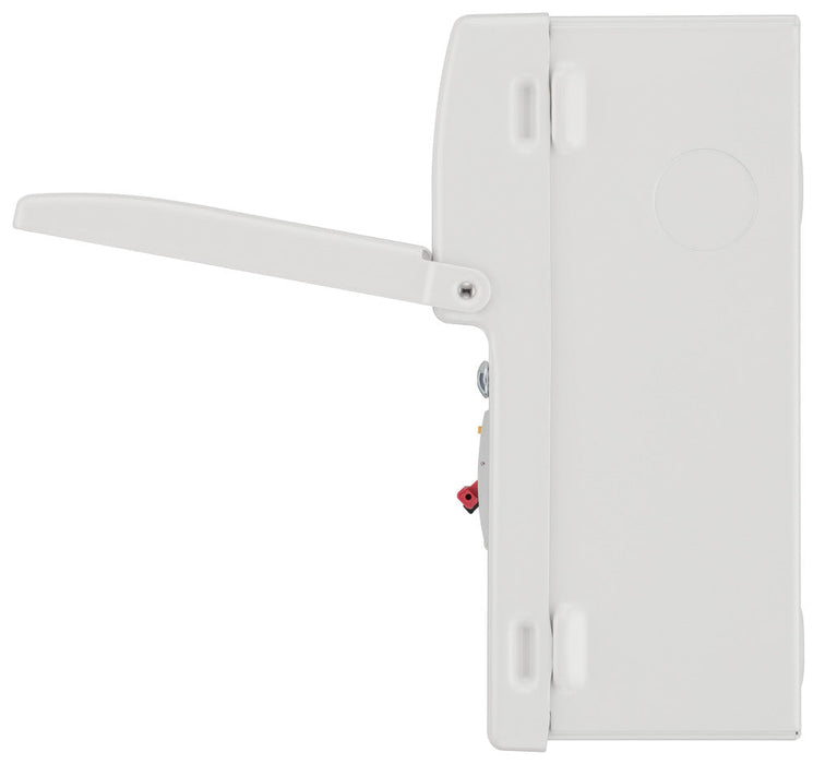 BG Fortress CF5R4P23 Garage Unit - IP20 Metal Enclosure, 40A Type A 30mA RCD, 6+32A MCB