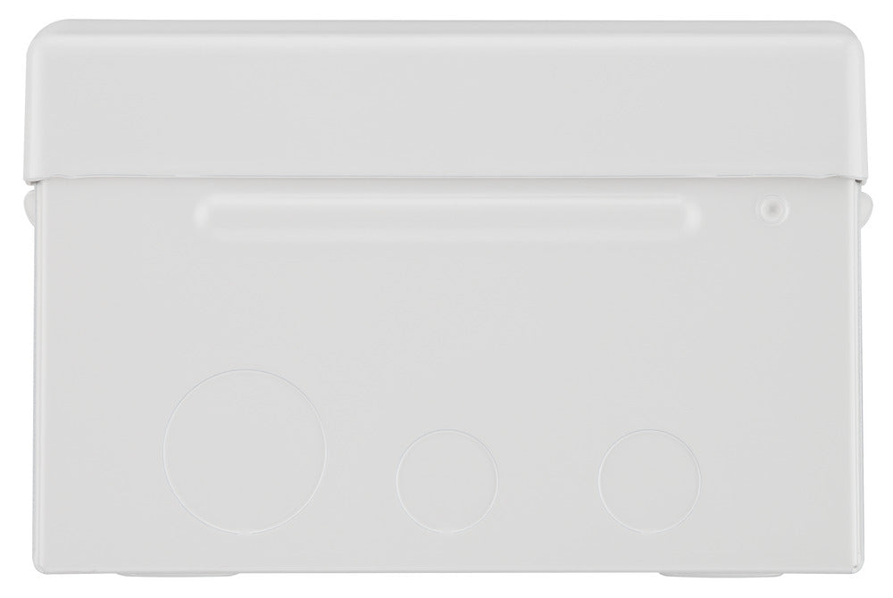 BG Fortress CF5R4P23 Garage Unit - IP20 Metal Enclosure, 40A Type A 30mA RCD, 6+32A MCB