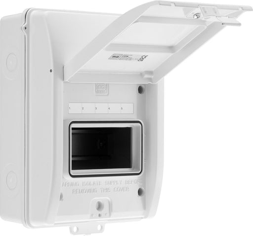 BG CFE5W 5 Module IP65 Metal Weatherproof Enclosure - westbasedirect.com