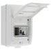 Sync Energy CFEV3AFAW IP65 Weatherproof White Metal EV Charger Circuit Protection with 40A 30mA Type A B Curve AFDD & Type 2 SPD - westbasedirect.com