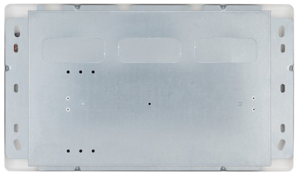 BG Fortress CFF16D11S9 16 Module 9 Way Unpopulated Fully Recessed Dual RCD Consumer Unit with 100A Main Switch, 2x 100A Type A 30mA RCD & 1x SPD