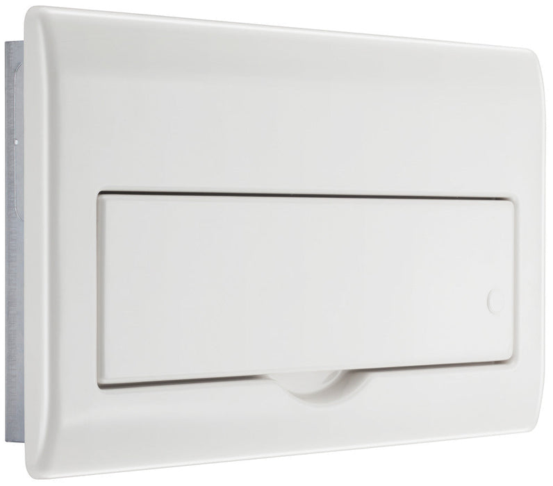 BG Fortress CFF16M14 16 Module 14 Way Unpopulated Fully Recessed Metal Consumer Unit with 100A Main Switch