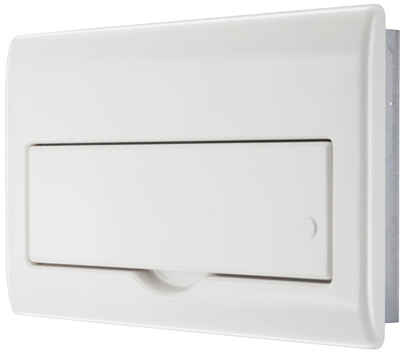 BG Fortress CFF16M14 16 Module 14 Way Unpopulated Fully Recessed Metal Consumer Unit with 100A Main Switch