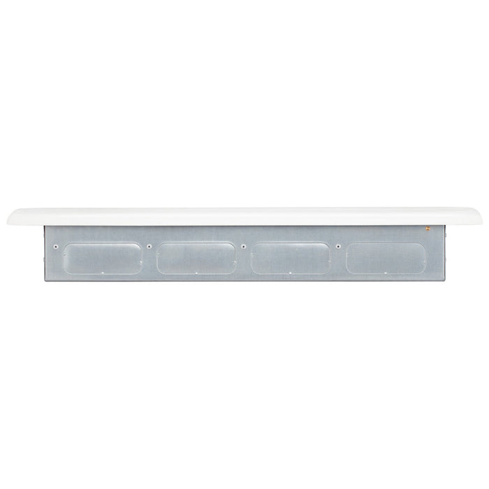 BG Fortress CFF22M20 22 Module 20 Way Unpopulated Fully Recessed Metal Consumer Unit with 100A Main Switch