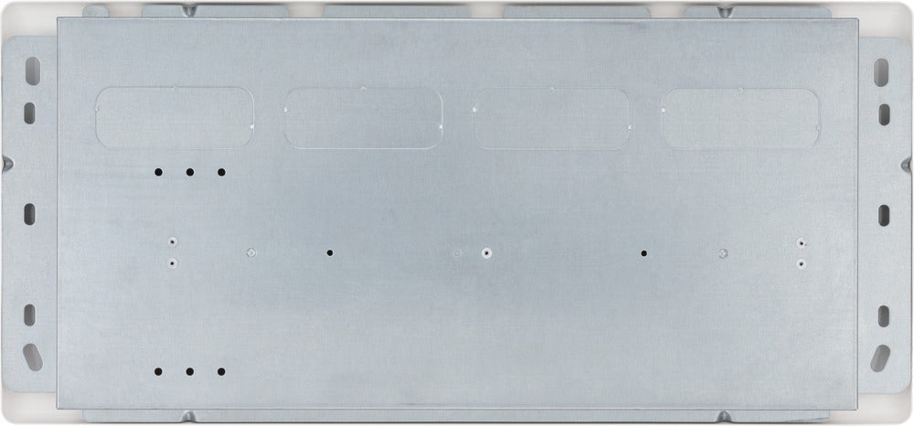 BG Fortress CFF22MS19 22 Module 19 Way Unpopulated Fully Recessed Metal Consumer Unit with 100A Main Switch & 1x SPD