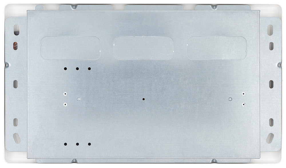 BG CFFD1000010A 16 Module 10 Way Fully Recessed Unpopulated + 100A Switch, 2x100A Type A 30mA RCD - westbasedirect.com