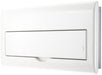 BG Fortress CFFD1000014ASPD 14 Way Metal Unpopulated Fully Recessed Consumer Unit with 100A Main Switch, 2x 100A 30mA Type A RCD & 1x SPD - westbasedirect.com