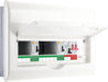 BG Fortress CFFD8808ASPD 8 Way Metal Unpopulated Fully Recessed Consumer Unit with 100A Main Switch, 2x 80A 30mA Type A RCD & 1x SPD - westbasedirect.com