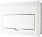 BG Fortress CFFD8808ASPD 8 Way Metal Unpopulated Fully Recessed Consumer Unit with 100A Main Switch, 2x 80A 30mA Type A RCD & 1x SPD - westbasedirect.com