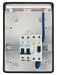 BG CFGAR1A Garage Kit - IP65 Metal Enclosure, 40A Type A 30mA RCD, 6+32A MCB - westbasedirect.com