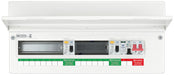 BG CFUD6614ASPD 22 Module 14 Way Unpopulated + 100A Switch, 2x63A Type A RCD, 1xSPD & 1x32A MCB - westbasedirect.com