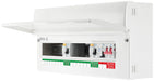 BG CFUD6614ASPD 22 Module 14 Way Unpopulated + 100A Switch, 2x63A Type A RCD, 1xSPD & 1x32A MCB - westbasedirect.com