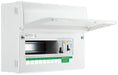 BG Fortress CFURSW808ASPD 8 Way Metal Unpopulated Consumer Unit with 1x 80A 30mA Type A RCD & 1x SPD - westbasedirect.com