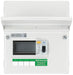 BG Fortress CFURSW10010A 10 Way Metal Unpopulated Consumer Unit with 1x 100A 30mA Type A RCD - westbasedirect.com