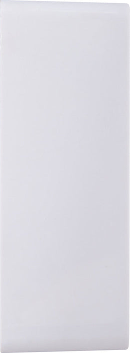 BG CMP8132 Single 32mm White Rounded PVC Surface Pattress Box (5 Pack)