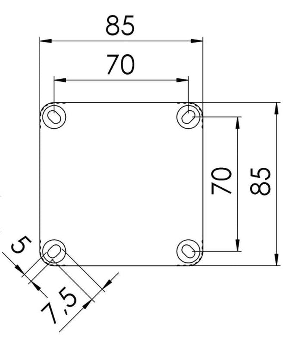 Wiska 10060610 COMBI 308 Empty Junction Box -  White - westbasedirect.com