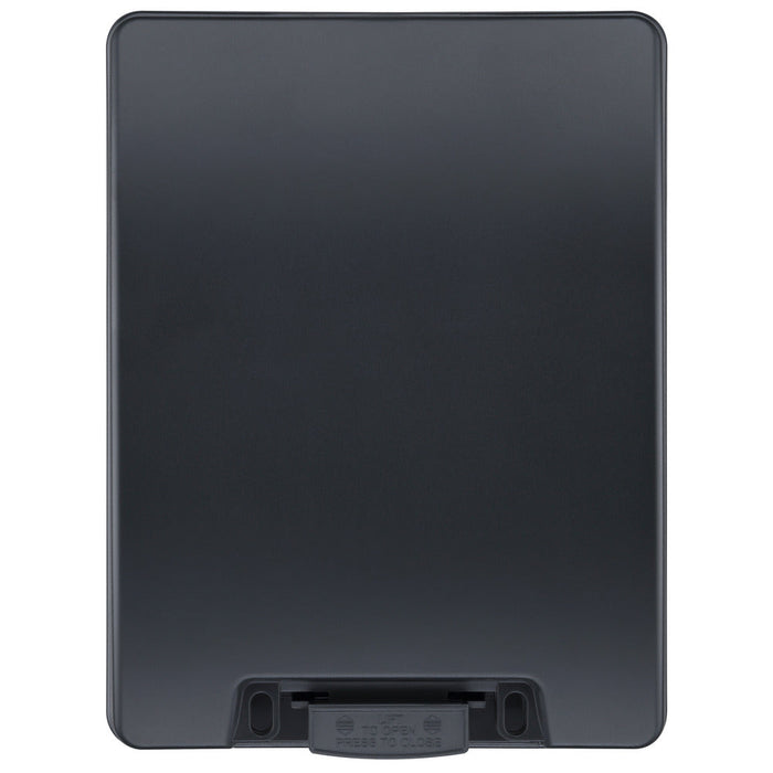 Sync Energy CP5MPS1G 5 Module IP66 Weatherproof Grey Plastic EV Charger Circuit Protection with 100A Main Switch, 40A B Curve MCB & Type 2 SPD - westbasedirect.com
