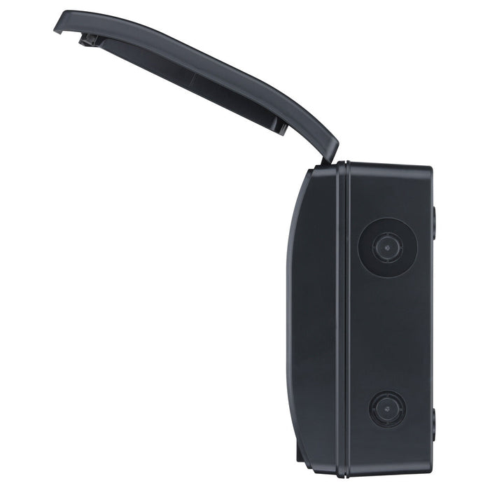 Sync Energy CP5MPS1G 5 Module IP66 Weatherproof Grey Plastic EV Charger Circuit Protection with 100A Main Switch, 40A B Curve MCB & Type 2 SPD - westbasedirect.com