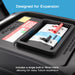 Sync Energy CP5MPS1G 5 Module IP66 Weatherproof Grey Plastic EV Charger Circuit Protection with 100A Main Switch, 40A B Curve MCB & Type 2 SPD - westbasedirect.com