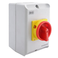 BG CPRSD463 63A 4 Pole AC IP65 Rotary Isolator