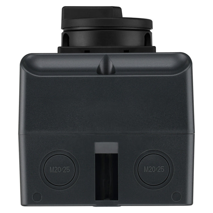 BG CPRSD432AG 32A 4 Pole AC IP65 Rotary Isolator Anthracite Grey - westbasedirect.com