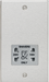 Knightsbridge CS89BCG Square Edge 115/230V Dual Voltage Shaver Socket - Brushed Chrome + Grey Insert - westbasedirect.com