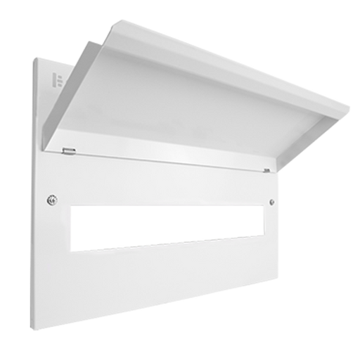 Click Elucian CUEB18FL 18 Way Metal Consumer Unit Flush Lid & Spacers - westbasedirect.com