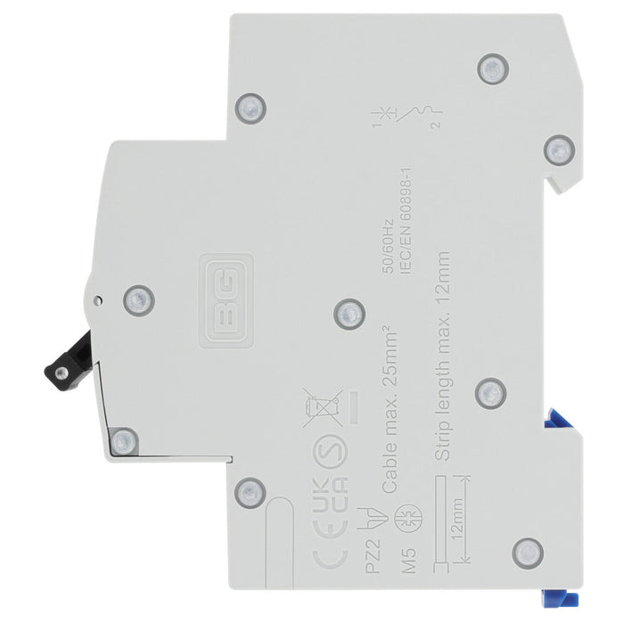 BG CUMB63 63A Single Pole 1 Module 6kA B Curve MCB