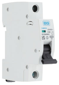 BG CUMC50 50A Single Pole 1 Module 6kA C Curve MCB